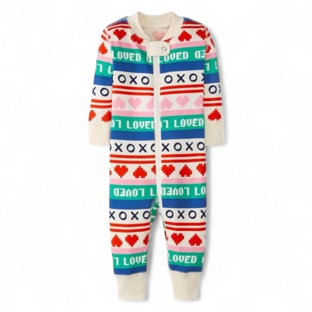 Hanna Andersson Baby Zip Sleeper Size 6-12M - My Valentine